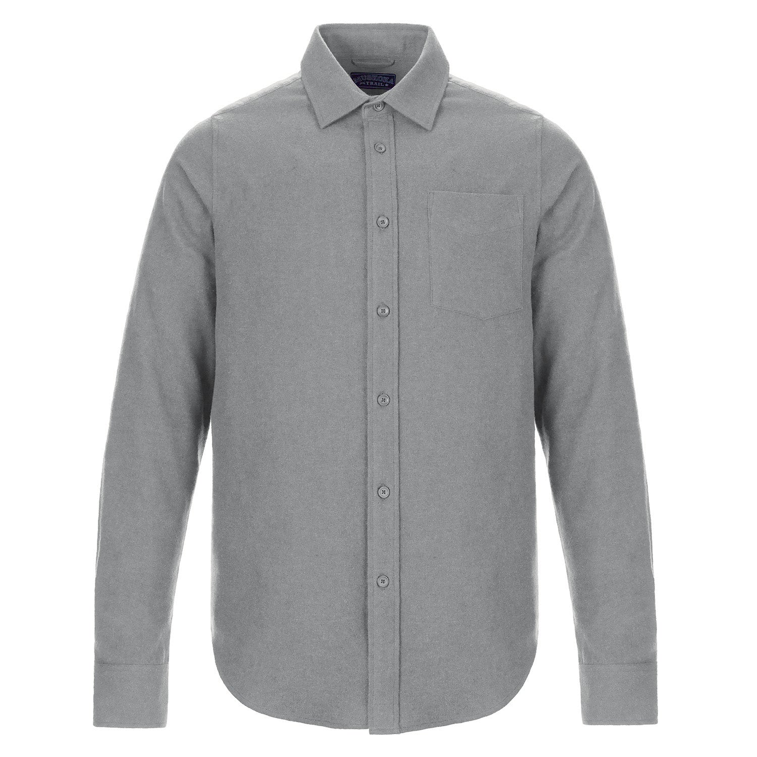 S04500 - Chalet - Men’s Brushed Flannel Shirt - Silver Heather / S / shirt