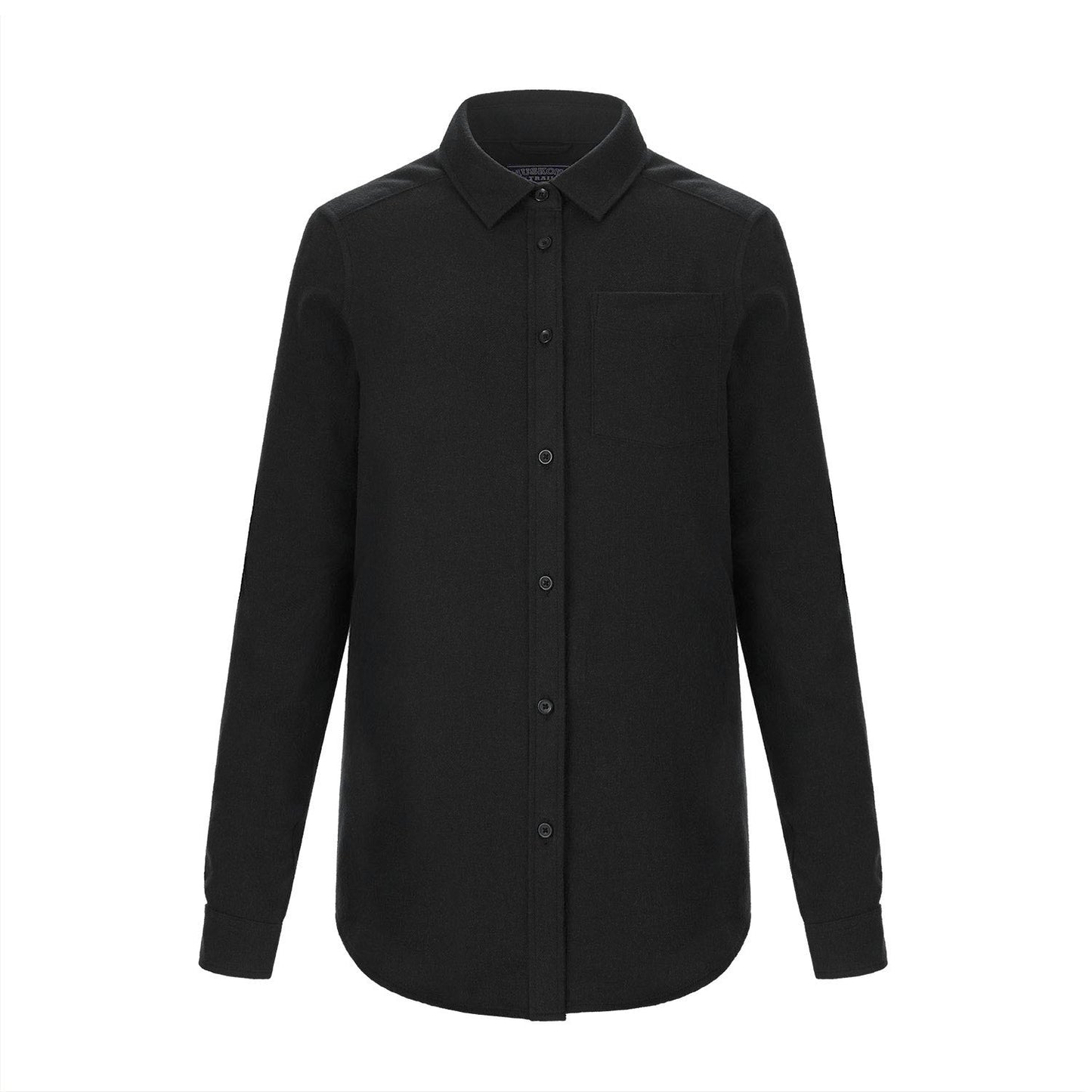 S04501 - Chalet - Ladies Brushed Flannel Shirt - Charcoal Heather / XS / shirt