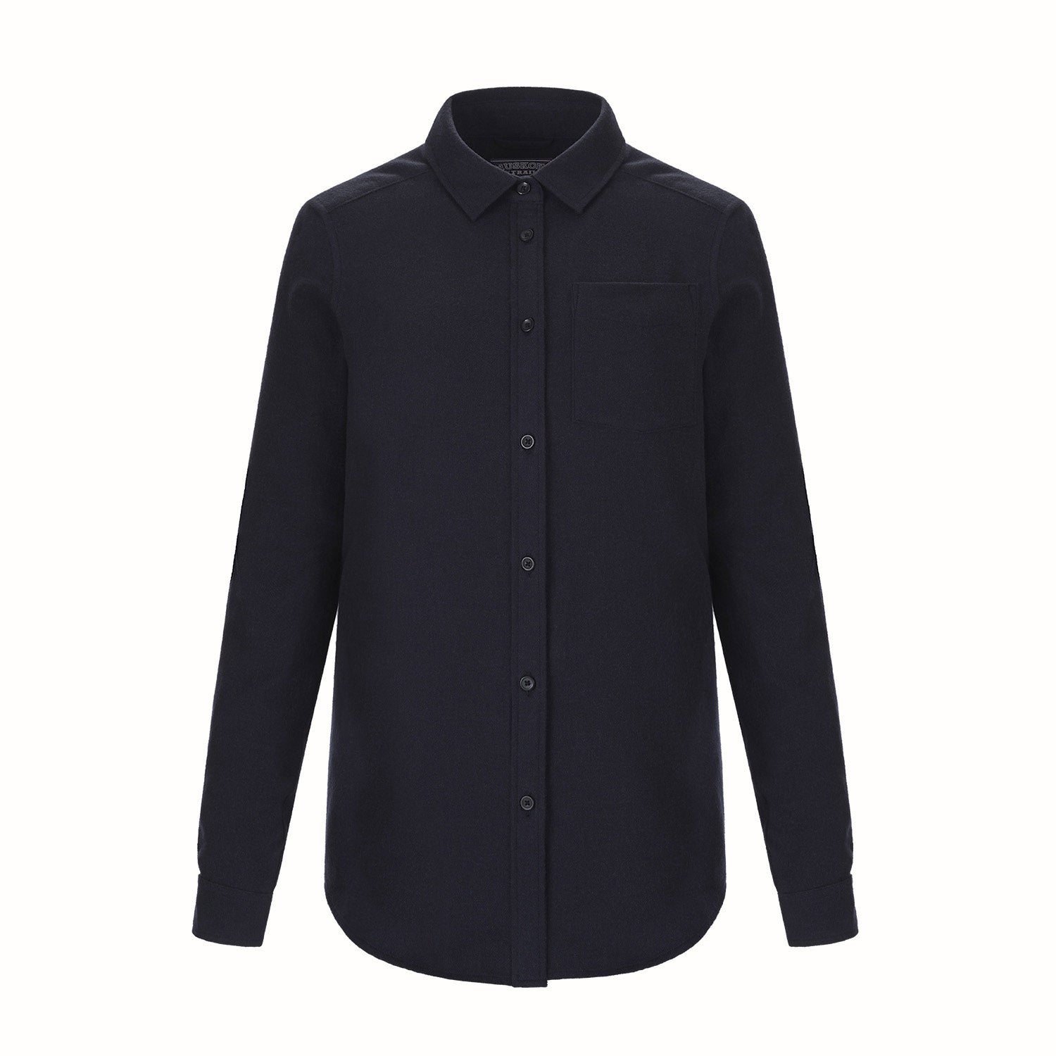 S04501 - Chalet - Ladies Brushed Flannel Shirt - Navy Heather / XS / shirt
