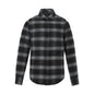S04505 - Cabin - Men’s Brushed Flannel Shirt - Grey/Black / S / shirt