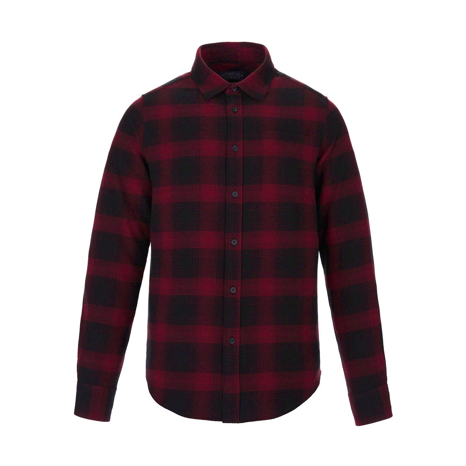 S04505 - Cabin - Men’s Brushed Flannel Shirt - Red/Black / S / shirt
