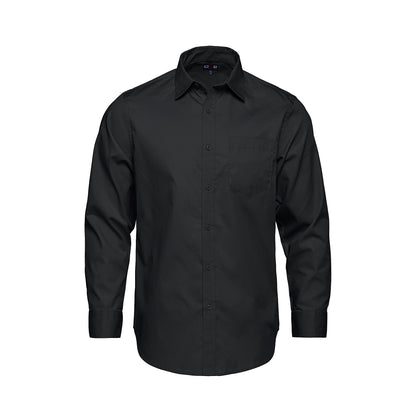 S04600 - Camden - Men's Poly-Cotton Twill Long Sleeve Easy-Care Shirt