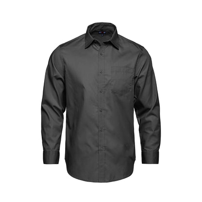S04600 - Camden - Men's Poly-Cotton Twill Long Sleeve Easy-Care Shirt