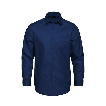 S04600 - Camden - Men's Poly-Cotton Twill Long Sleeve Easy-Care Shirt