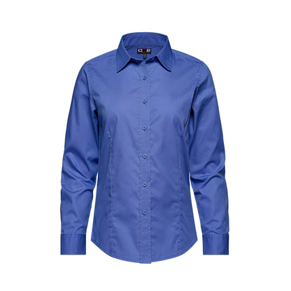 S04601 - Camden - Ladies Poly-Cotton Twill Long Sleeve Easy-Care Shirt