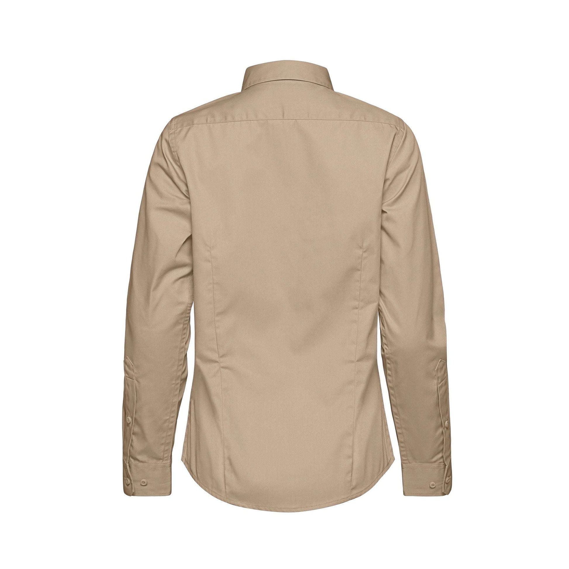 S04601 - Camden - Ladies Poly-Cotton Twill Long Sleeve Easy-Care Shirt