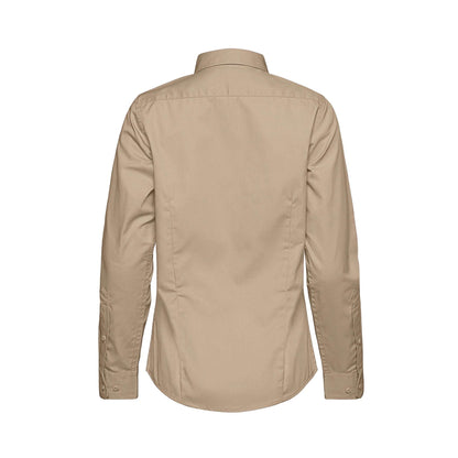S04601 - Camden - Ladies Poly-Cotton Twill Long Sleeve Easy-Care Shirt