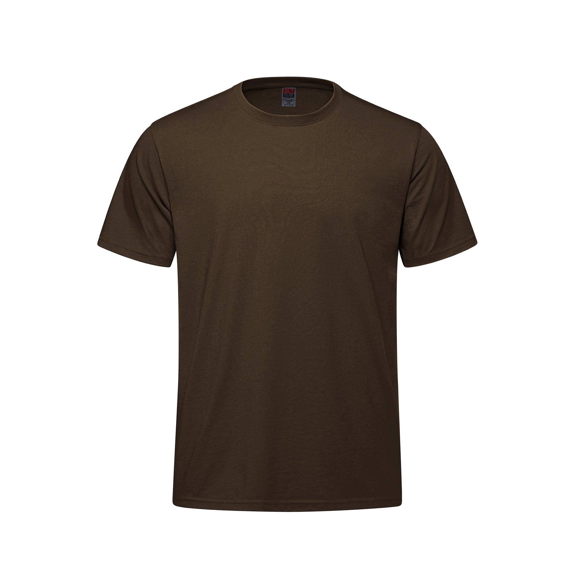S5650Y - Sprint - Youth 50/50 Cotton/Polyester Crewneck T-Shirt - Brown / XS
