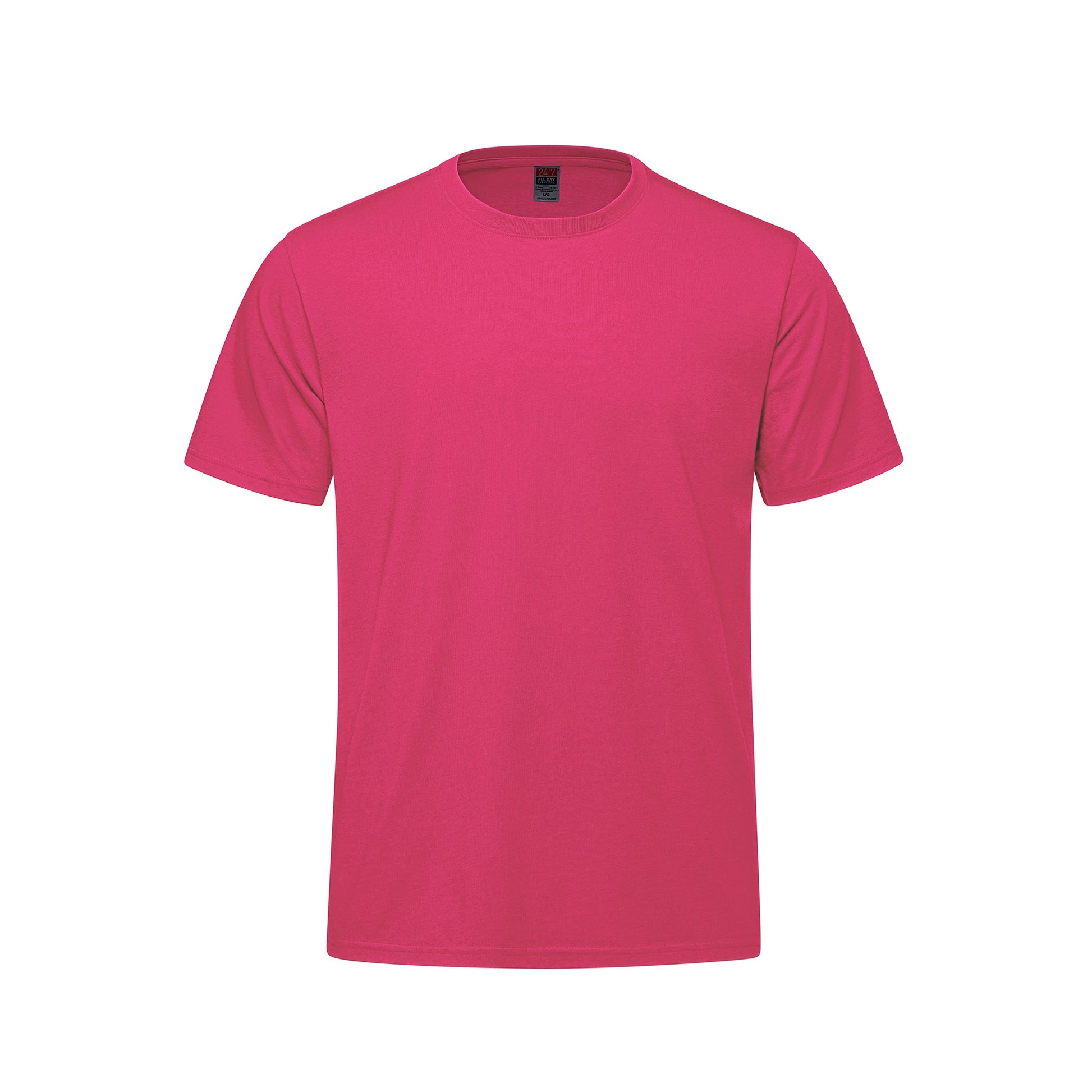 S5650Y - Sprint - Youth 50/50 Cotton/Polyester Crewneck T-Shirt - Heliconia / XS