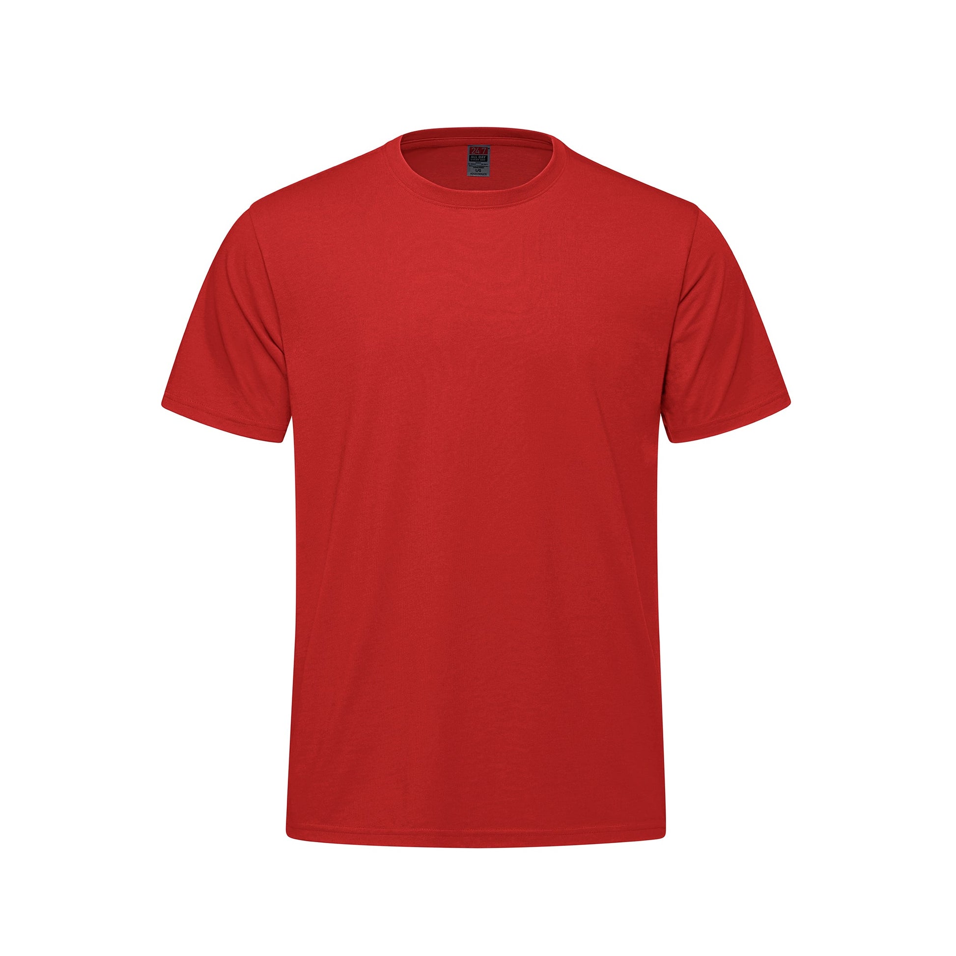 S5650Y - Sprint - Youth 50/50 Cotton/Polyester Crewneck T-Shirt - Red / XS