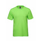S05652 - Flare - Intense Colors - Adult 50/50 Cotton/Polyester Crewneck T-Shirt - Lime / XS