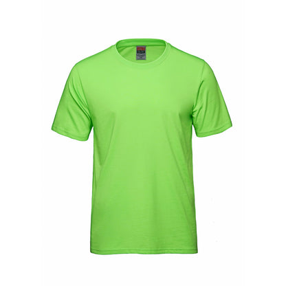 S5652Y - Flare - Intense Colors - Youth 50/50 Cotton/Polyester Crewneck T-Shirt - Lime / XS