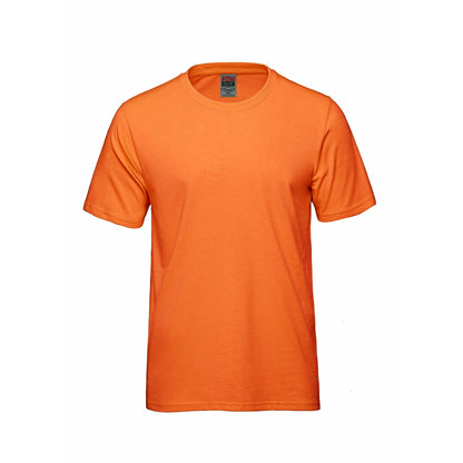 S5652Y - Flare - Intense Colors - Youth 50/50 Cotton/Polyester Crewneck T-Shirt - Orange / XS