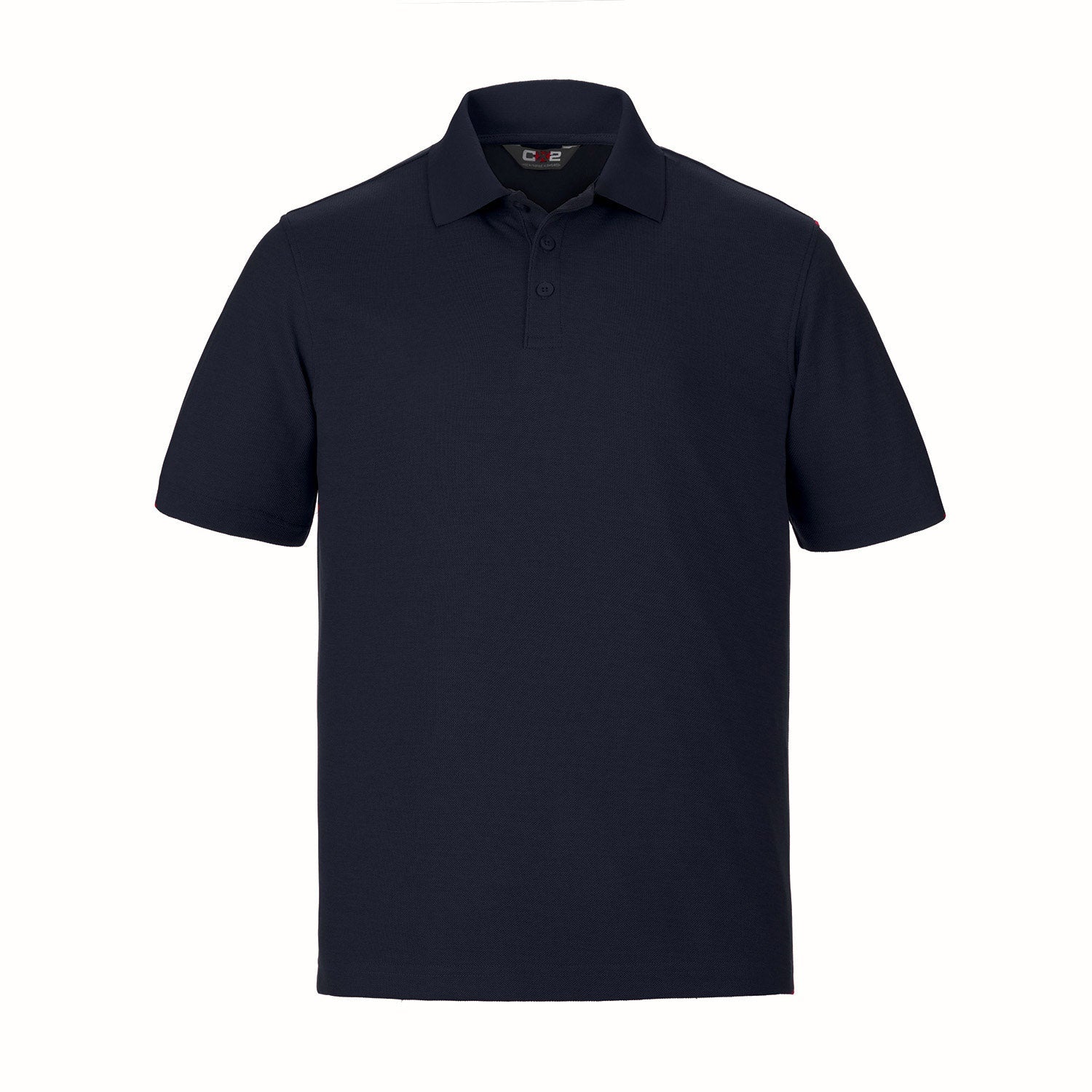 S05735 - Ace - Men’s Pique Mesh Polo - Navy / S / Polos