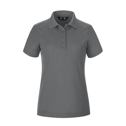 S05736 - Ace - Ladies Pique Mesh Polo - Steel Grey / XS / Polos