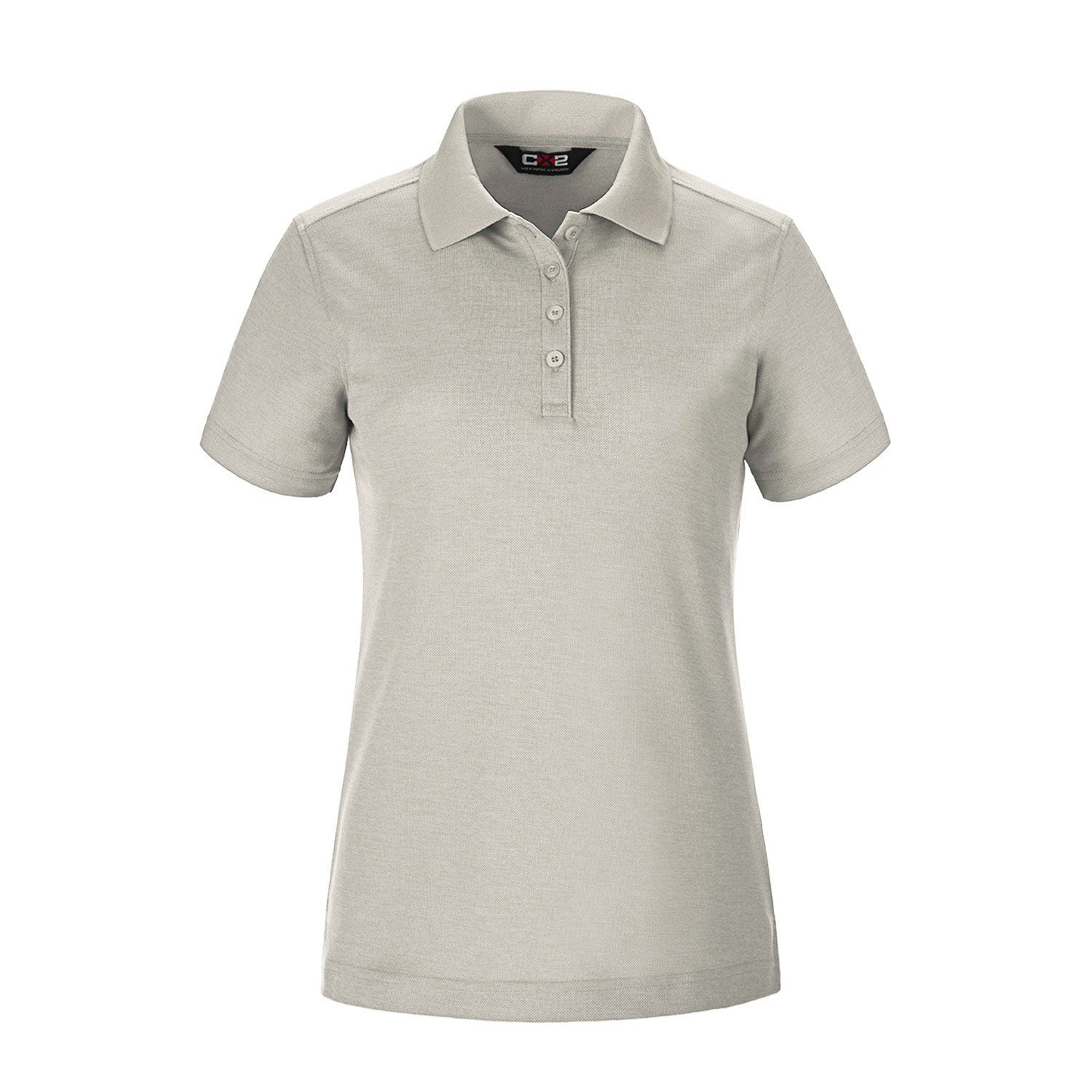 S05736 - Ace - Ladies Pique Mesh Polo - White / XS / Polos
