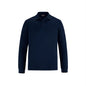 S05737 - Birdie - Men’s Long Sleeve Pique Mesh Polo - Navy / S - Polos