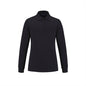 S05738 - Birdie - Ladies Long Sleeve Pique Mesh Polo - Black / XS - Polos