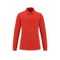S05738 - Birdie - Ladies Long Sleeve Pique Mesh Polo - Red / XS - Polos