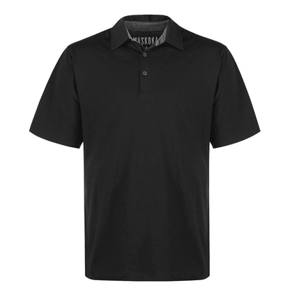 S05750 - Fairway - Men’s Cotton/Poly Jersey Polo - Black / S / Polos