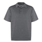S05750 - Fairway - Men’s Cotton/Poly Jersey Polo - Melange Charcoal / S / Polos