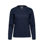 S05896 - Riverside - Ladies Cotton-Poly Long Sleeve Crewneck T-Shirt