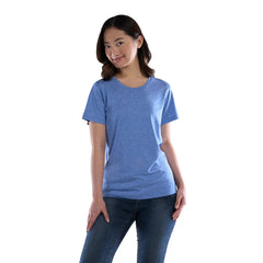 Blue short-sleeved T-shirt from Riviera Ladies Performance Crewneck collection