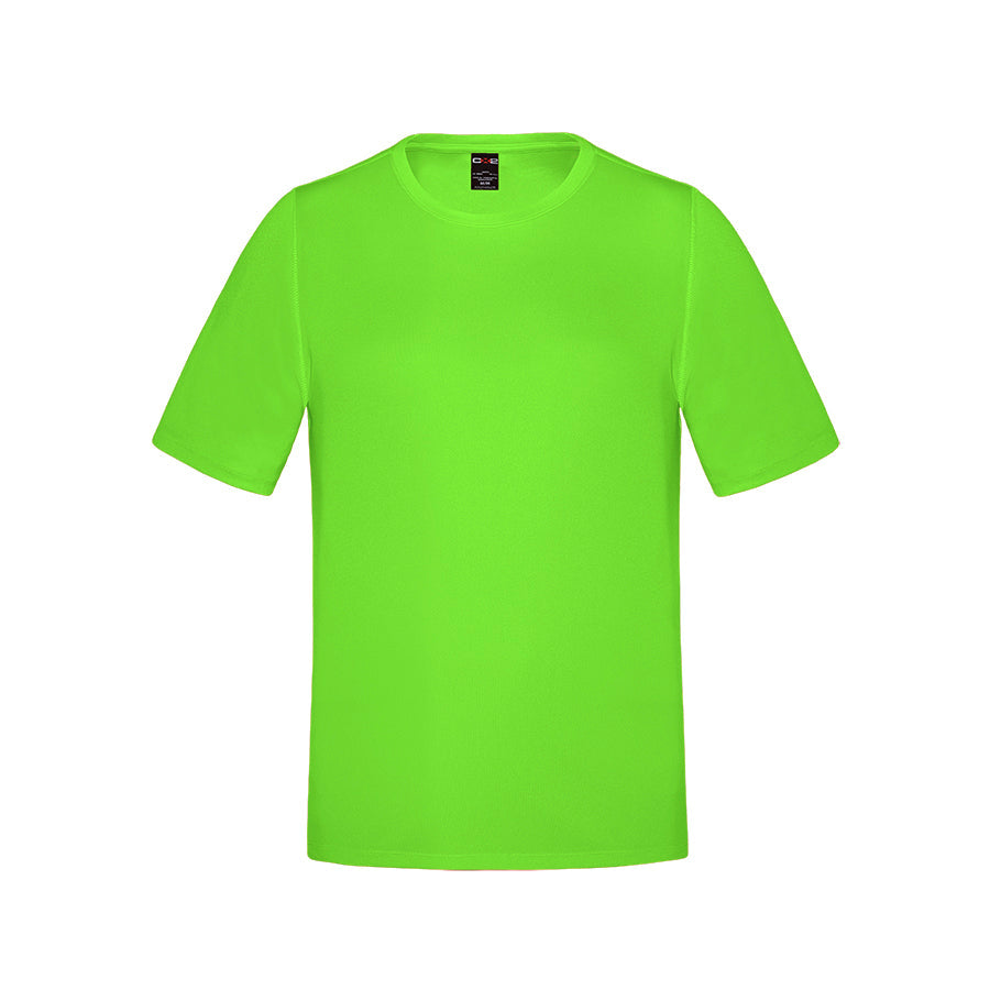 S5935Y - Coast - Youth Crew Neck Polyester Tee - Intense Lime / XS / Performance T-Shirt
