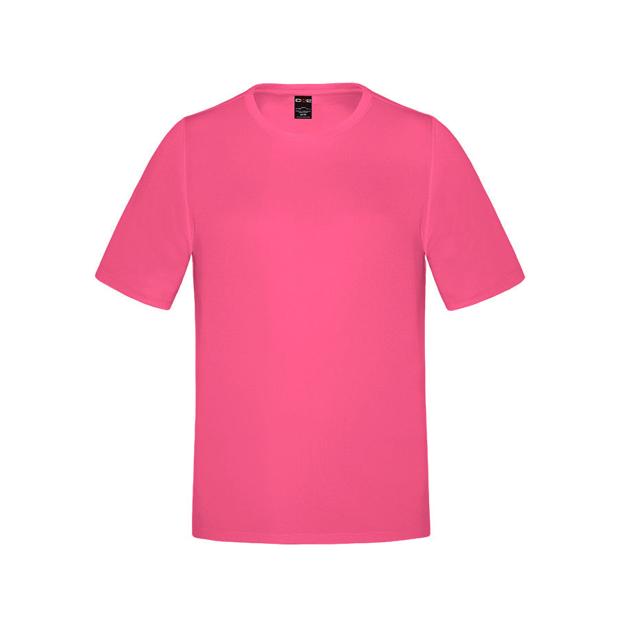 S5935Y - Coast - Youth Crew Neck Polyester Tee - Intense Pink / XS / Performance T-Shirt
