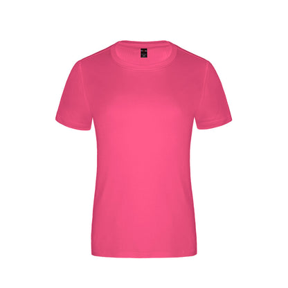 S05936 - Coast - Ladies Crew Neck Polyester Tee - Intense Pink / XS / Performance T-Shirt