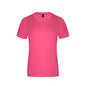 S05936 - Coast - Ladies Crew Neck Polyester Tee - Intense Pink / XS / Performance T-Shirt