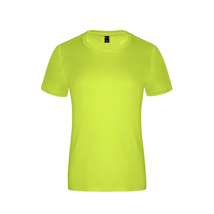 S05936 - Coast - Ladies Crew Neck Polyester Tee - Intense Yellow / XS / Performance T-Shirt