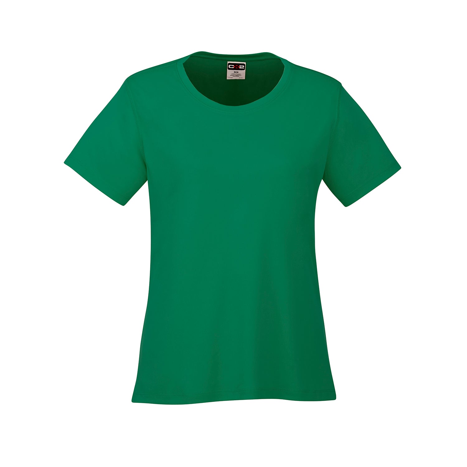 S05936 - Coast - Ladies Crew Neck Polyester Tee - Kelly Green / XS / Performance T-Shirt