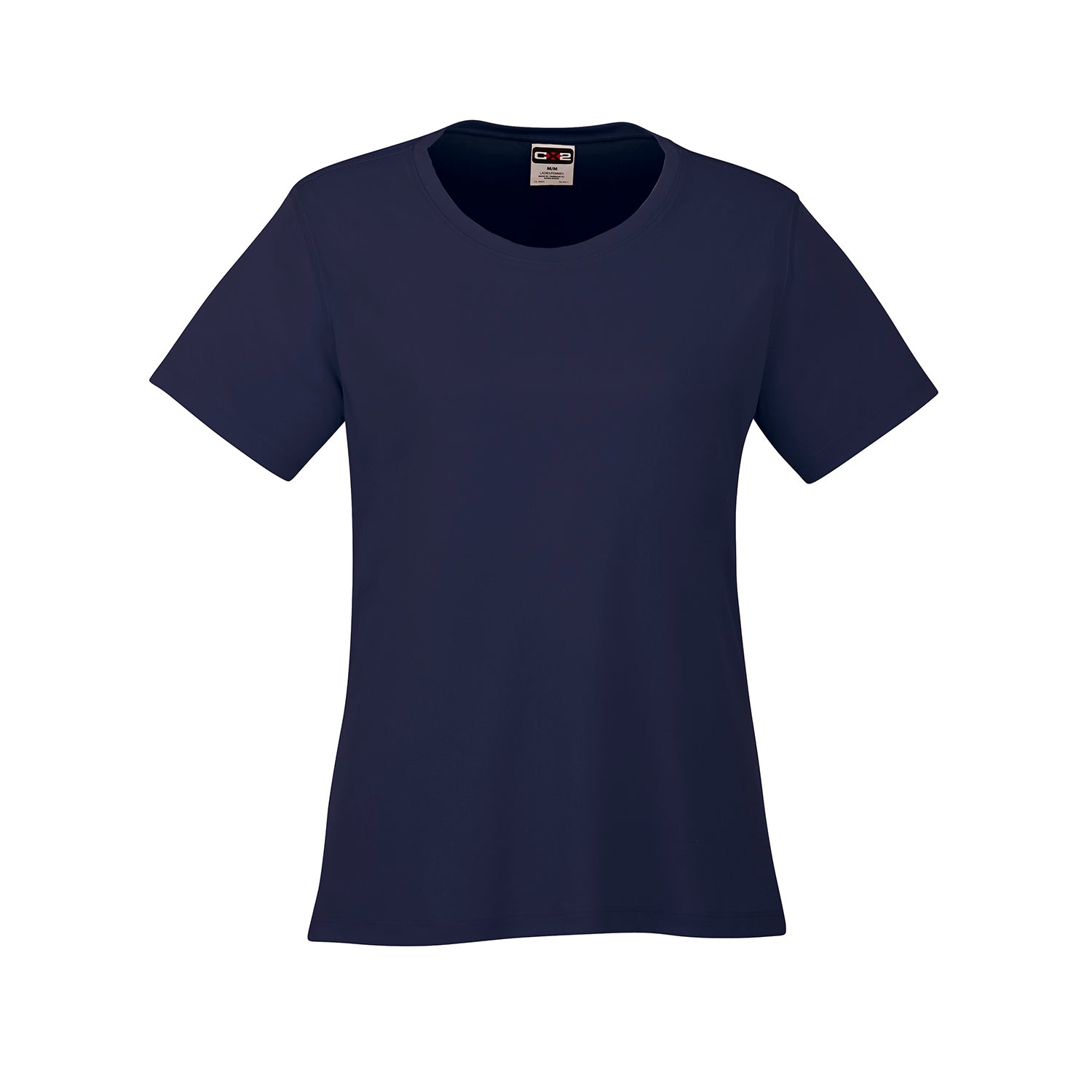 S05936 - Coast - Ladies Crew Neck Polyester Tee - Navy / XS / Performance T-Shirt