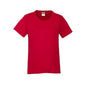 S05936 - Coast - Ladies Crew Neck Polyester Tee - Red / XS / Performance T-Shirt