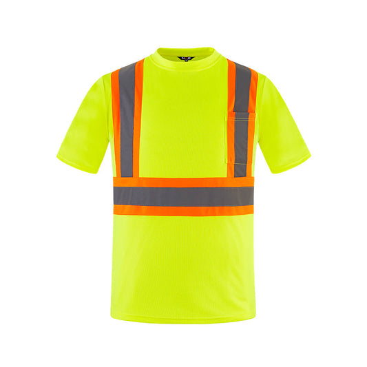 S05945 - Primeguard - Adult Hi-Vis T-Shirt - Yellow / XS
