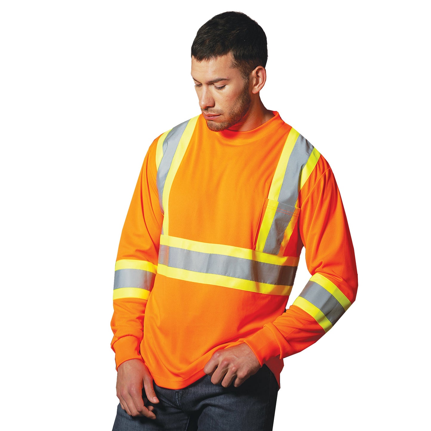 S05948 - Beacon - Long Sleeve Hi-Vis T-Shirt