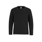 S5937Y - Shore - Youth Performance Long Sleeve Crewneck T-Shirt - Black / XS