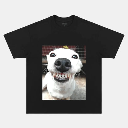SMILEY DOG T-SHIRT