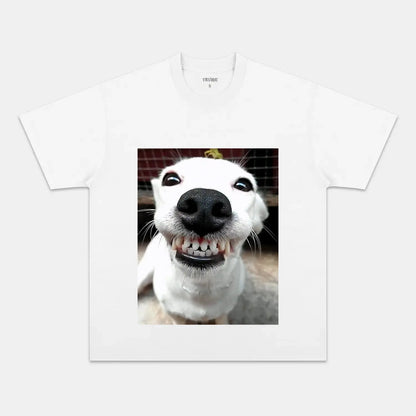 SMILEY DOG T-SHIRT