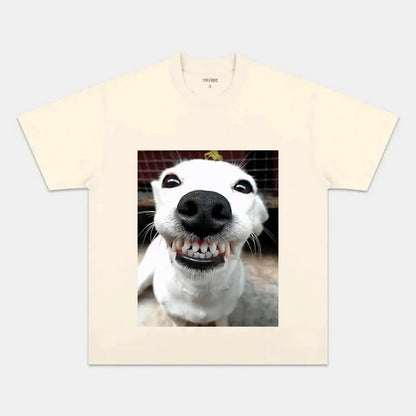 SMILEY DOG T-SHIRT