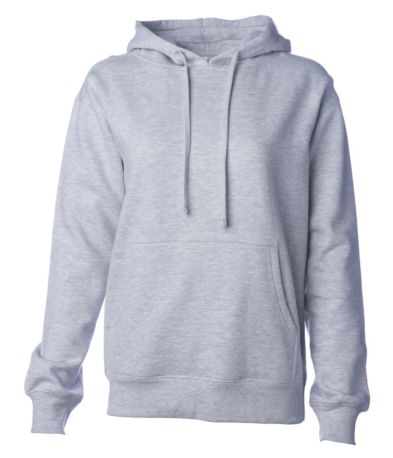 SS008 WOMEN'S MIDWEIGHT HOODED PULLOVER SWEATSHIRT