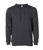 SS150J - Lightweight Jersey Hooded Pullover - Charcoal Heather / XS - HOODIES