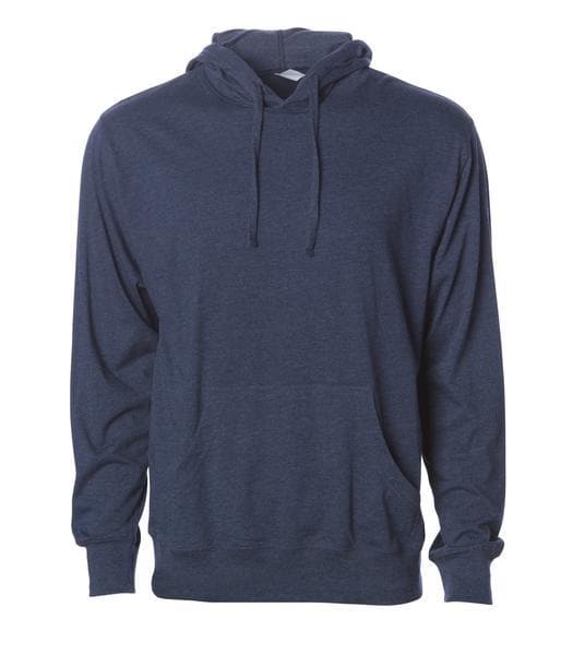 SS150J - Lightweight Jersey Hooded Pullover - Classic Navy Heather / XS - HOODIES