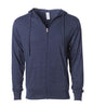 SS150JZ - Lightweight Jersey Zip Hood - Classic Navy Heather / XS - ZIPS