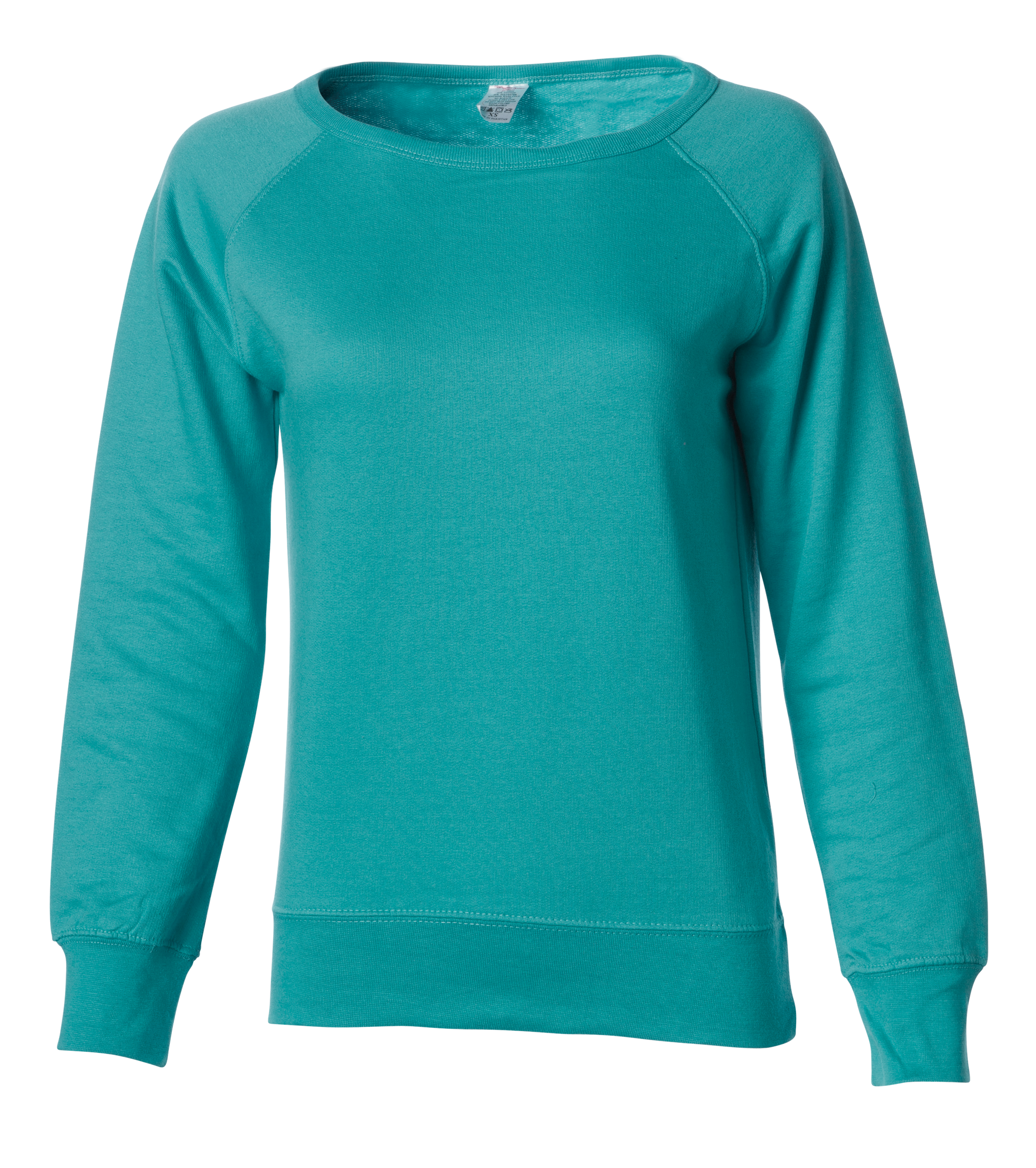SS240 - Women’s Lightweight Crew Neck - Teal / XS - CLOSE