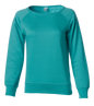SS240 - Women’s Lightweight Crew Neck - Teal / XS - CLOSE