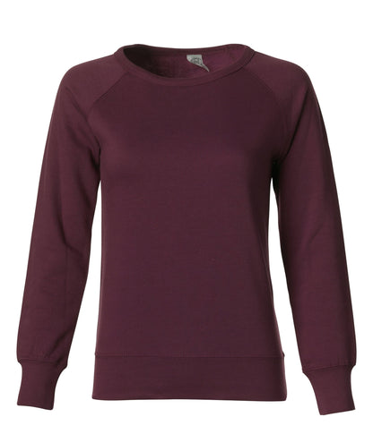 SS240 - Women’s Lightweight Crew Neck - Light Blackberry / XS - CREWNECKS