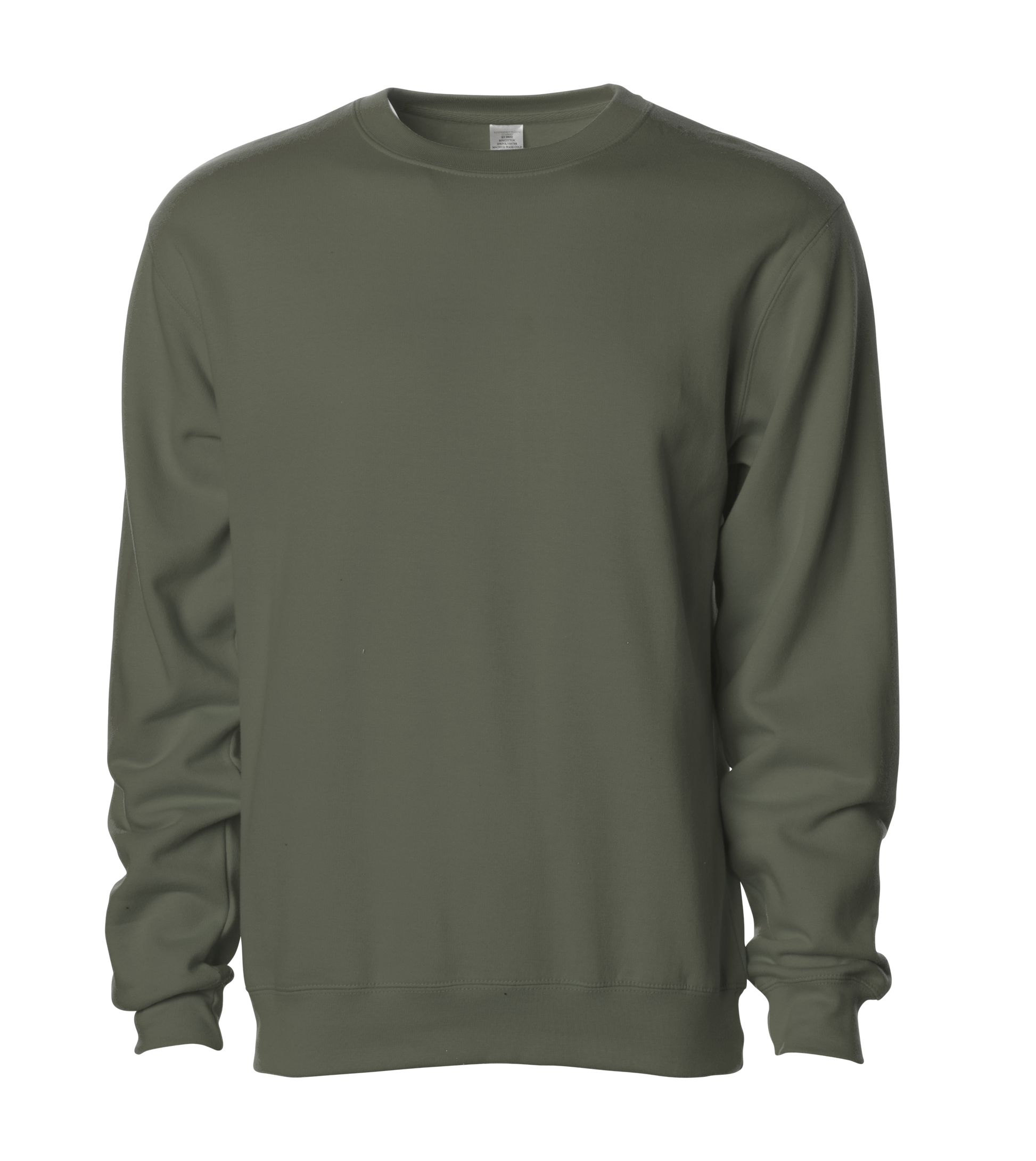 SS3000 - Midweight Crewneck Sweatshirt - Army / XS - CREWNECKS