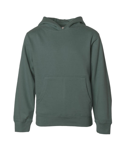 SS4001Y - Youth Midweight Pullover Hooded Sweatshirt - Alpine Green / S - HOODIES